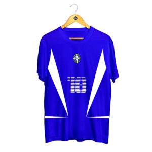 Camisa Oversized Masculina Azul Royal 2002 – Algodão Premium & Caimento Perfeito