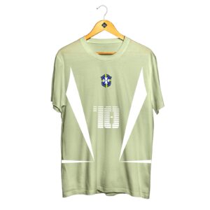Camisa Oversized Masculina Verde Claro 2002 – Algodão Premium & Caimento Perfeito
