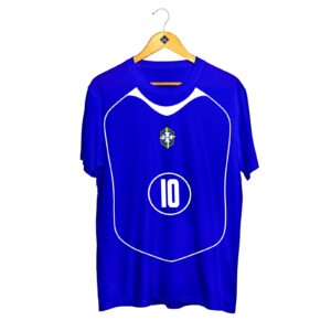 Camisa Oversized Masculina Azul Royal 2004 – Algodão Premium & Caimento Perfeito
